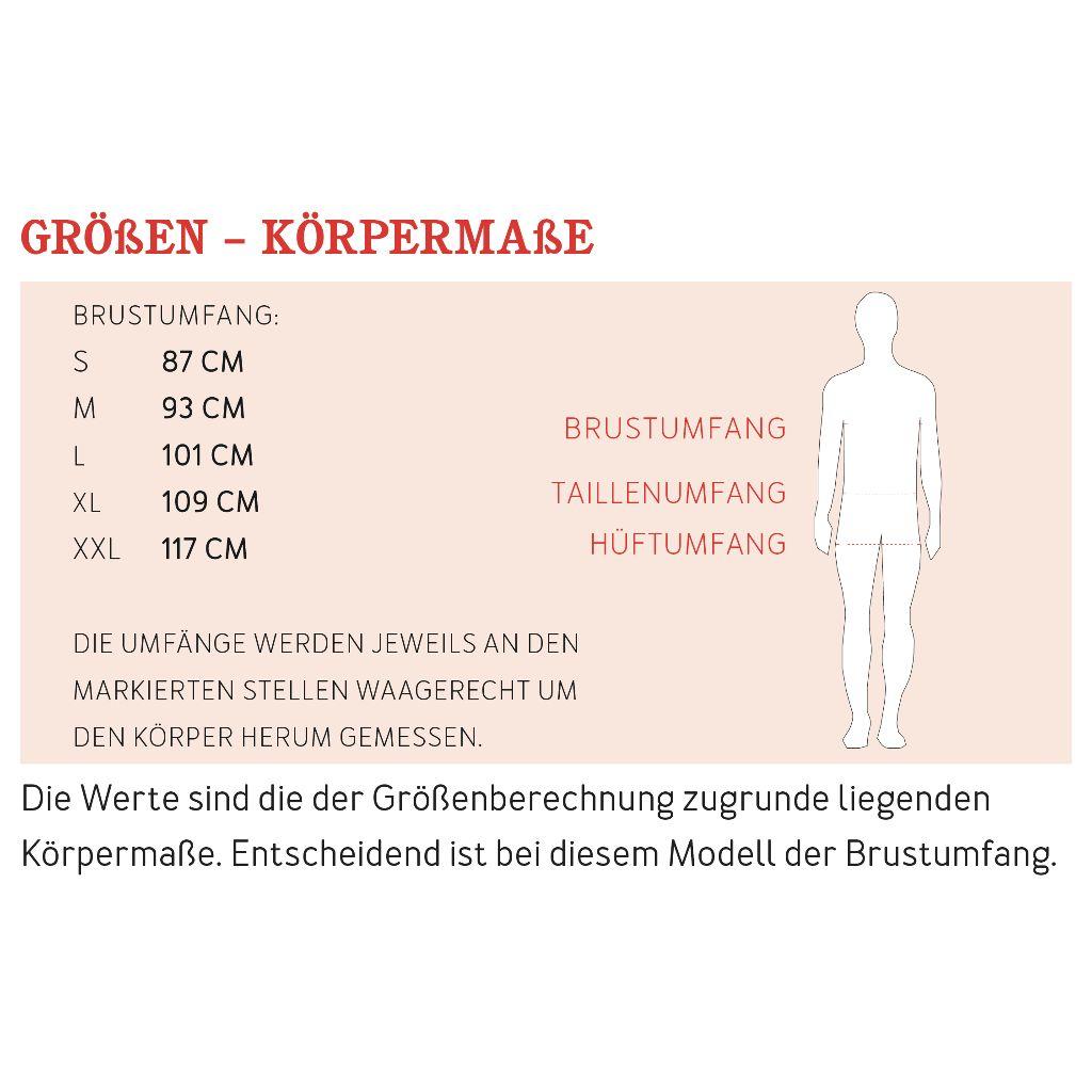 Papierschnittmuster Männer Shirt Herr Bela S-XXL